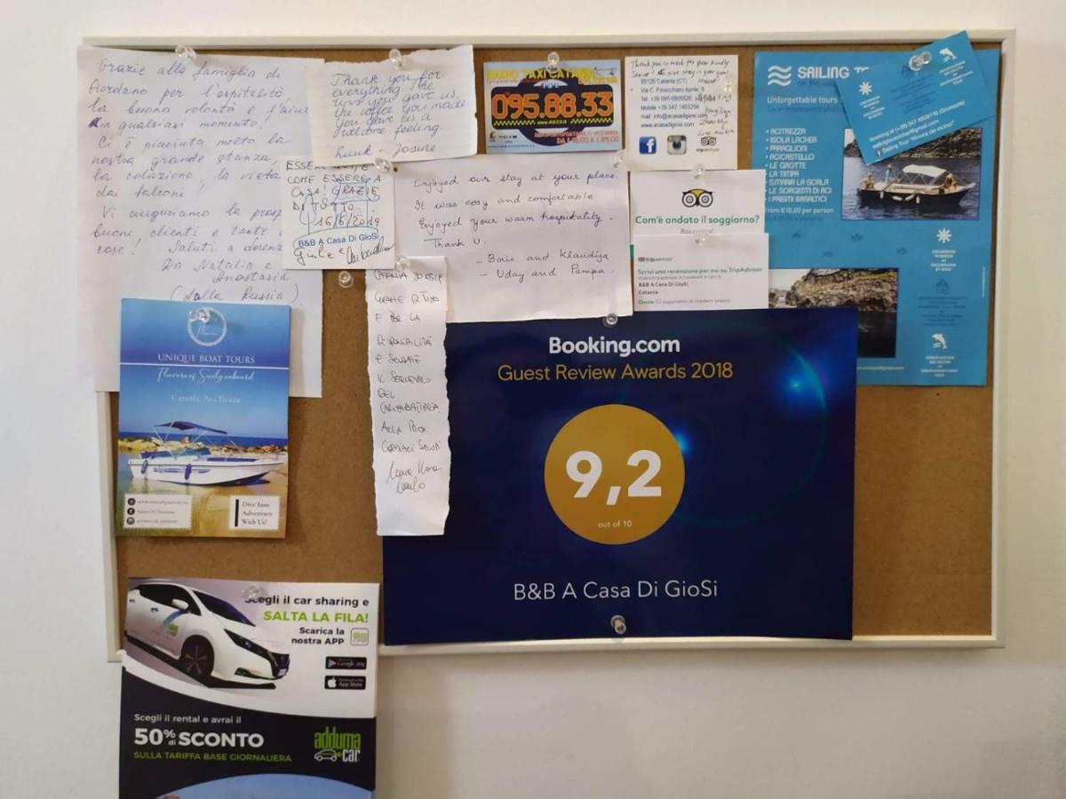 B&B A Casa Di Giosi 卡塔尼亚 外观 照片